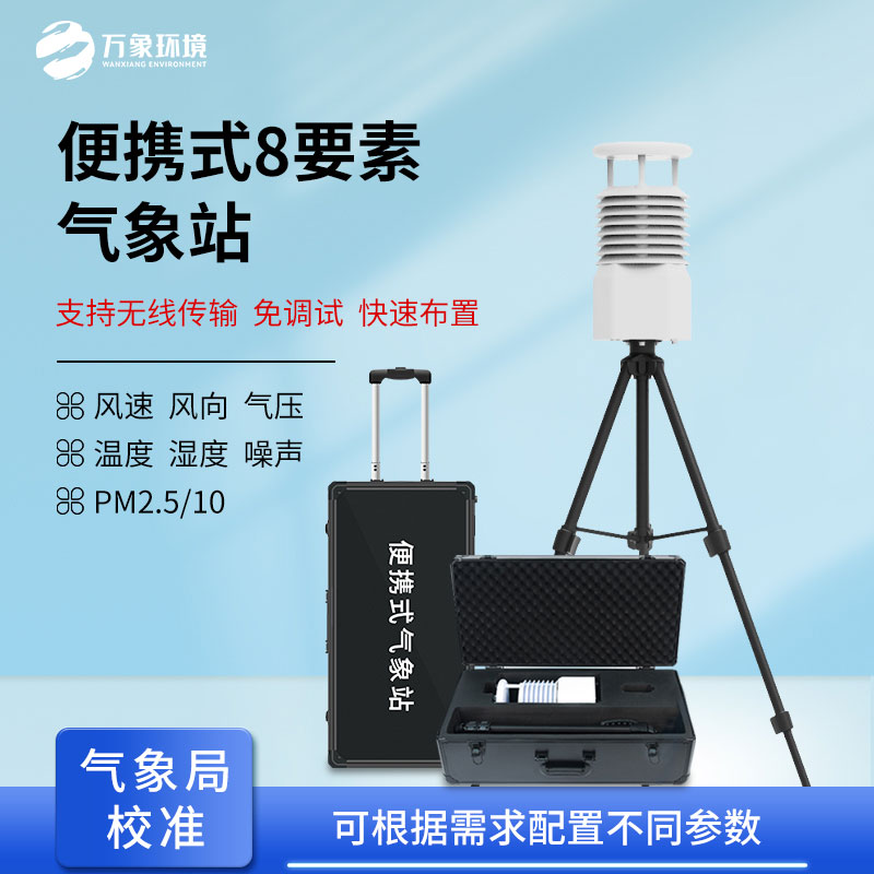 小型便攜式氣象站可用于現場空氣質量監測嗎？